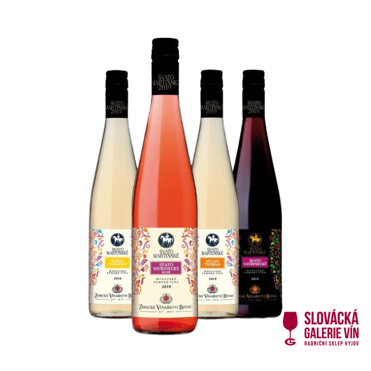 Svatomartinské od Zámeckého vinařství Bzenec - Odrůda: Svatovavřinecké