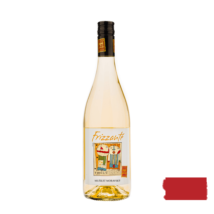 Muškát moravský frizzante 2024 polosuché